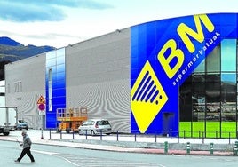 Supermercado BM en una localidad de Euskadi