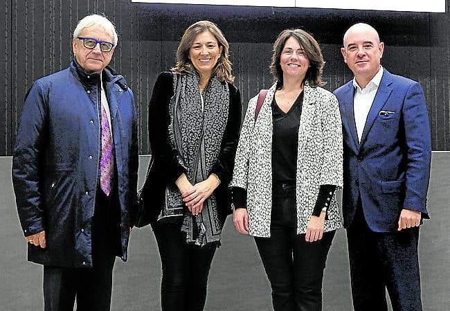 Vicente Reyes, Elena Alonso, Amaya Agudo e Iván Barrio.