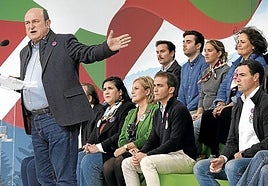 Ortuzar, en la conmemoración del 121 aniversario de la muerte de Sabino Arana, el pasado noviembre en Sukarrieta.