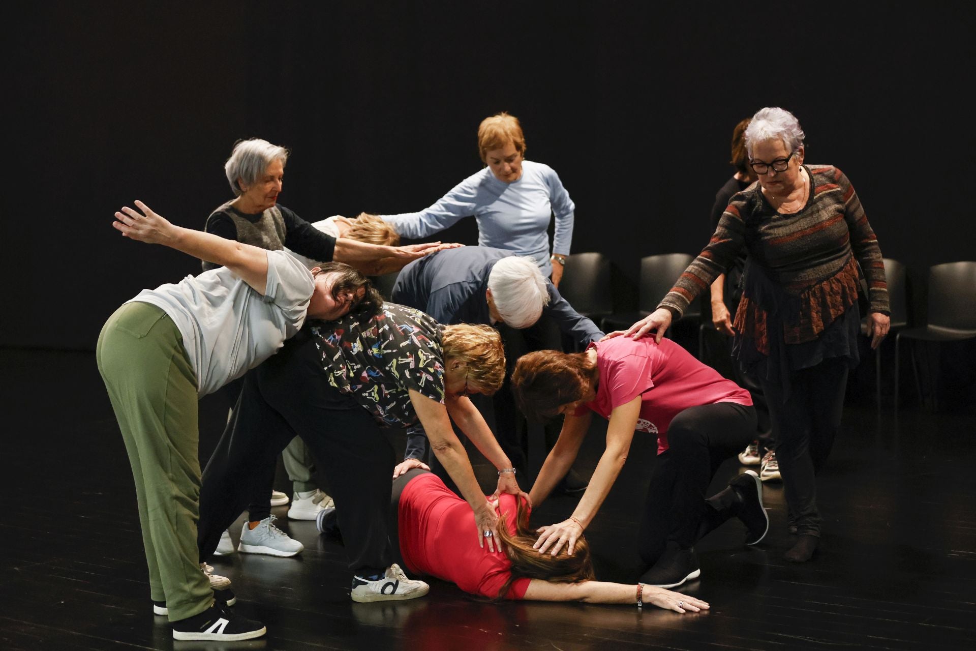Cuerpo de baile para ahuyentar fantasmas