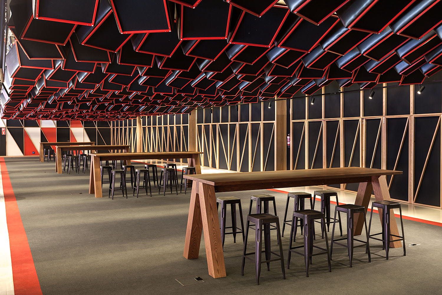 Restaurante del estadio de San Mames, anillo VIP.