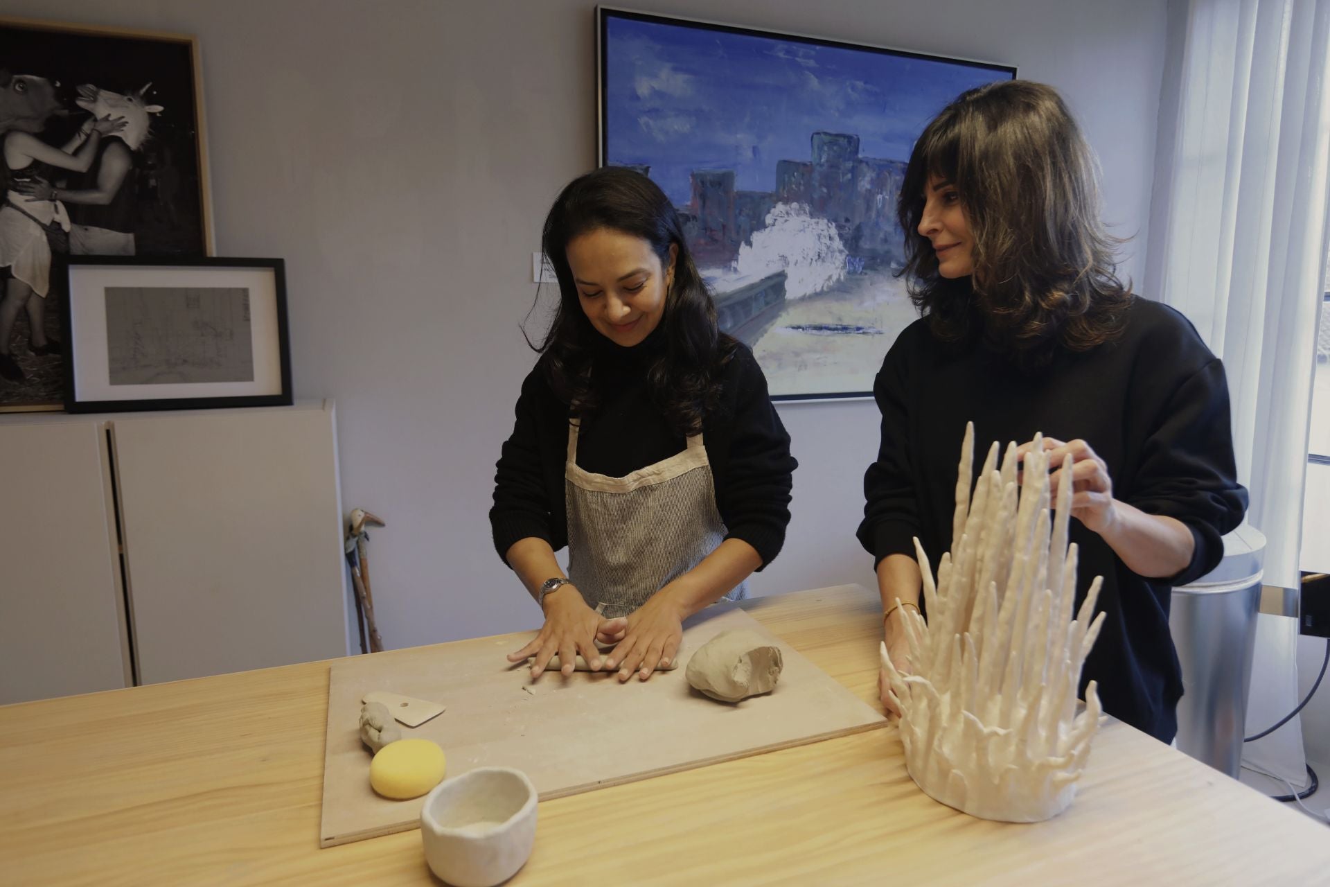 Cambia de vida y abre un estudio en Bilbao para hacer cerámica, ver exposiciones y desayunar con amigos