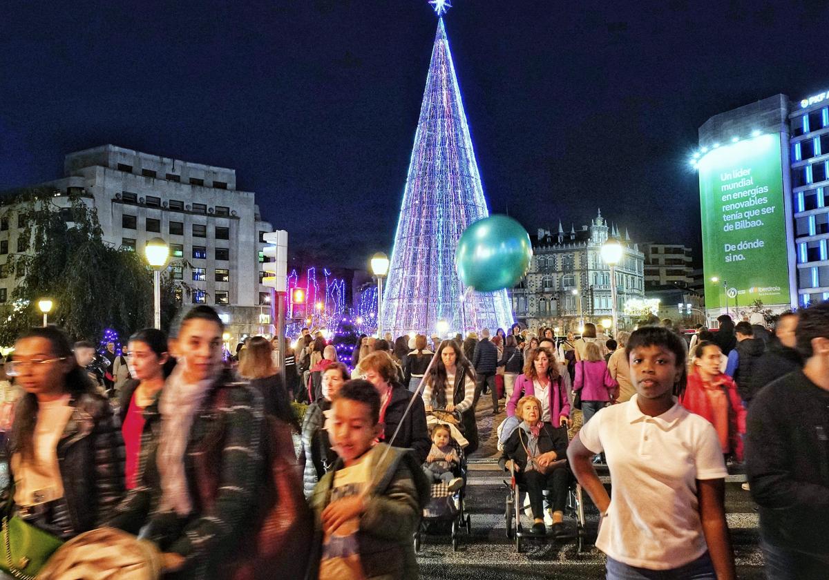 Bilbao refuerza la seguridad para contener los robos en Navidad