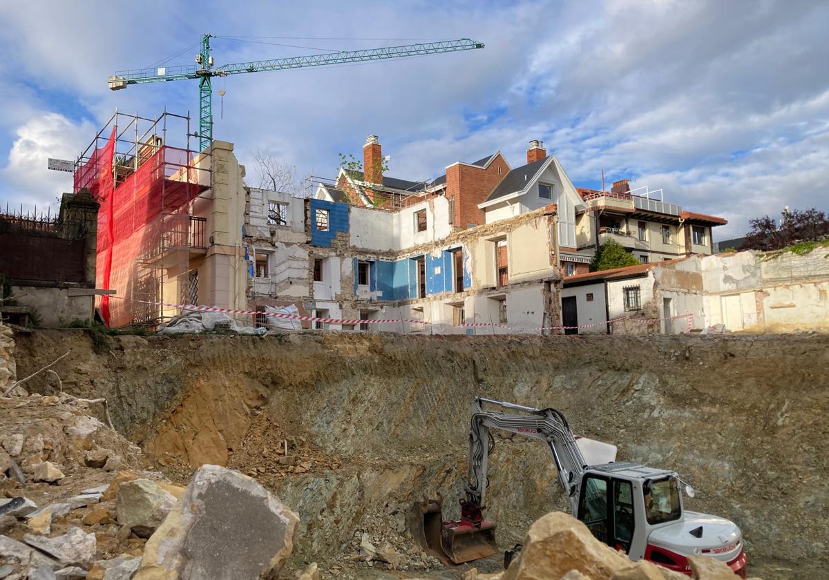 Una cooperativa derribó el pasado agosto un palacete que contaba con una Custodia Municipal.