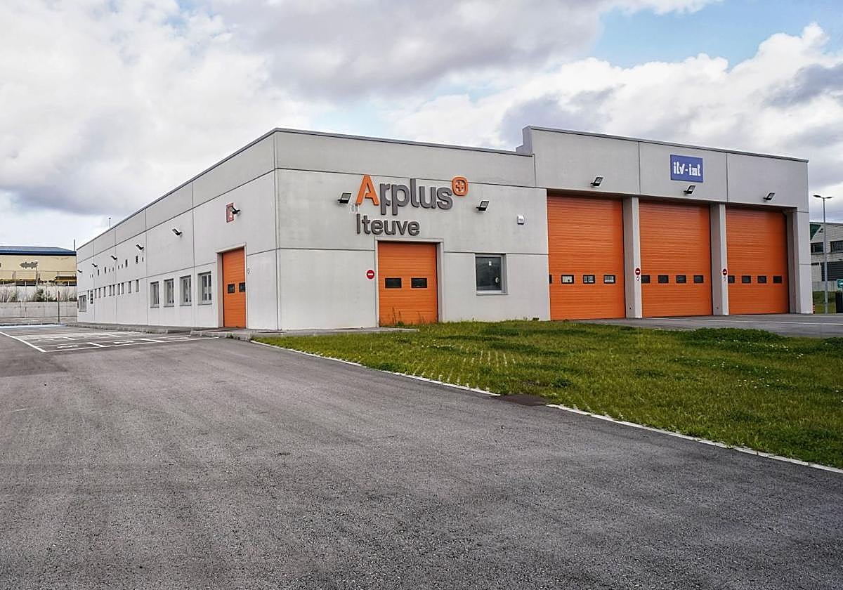 Instalaciones de la ITV de Sopela, próximas a su apertura.