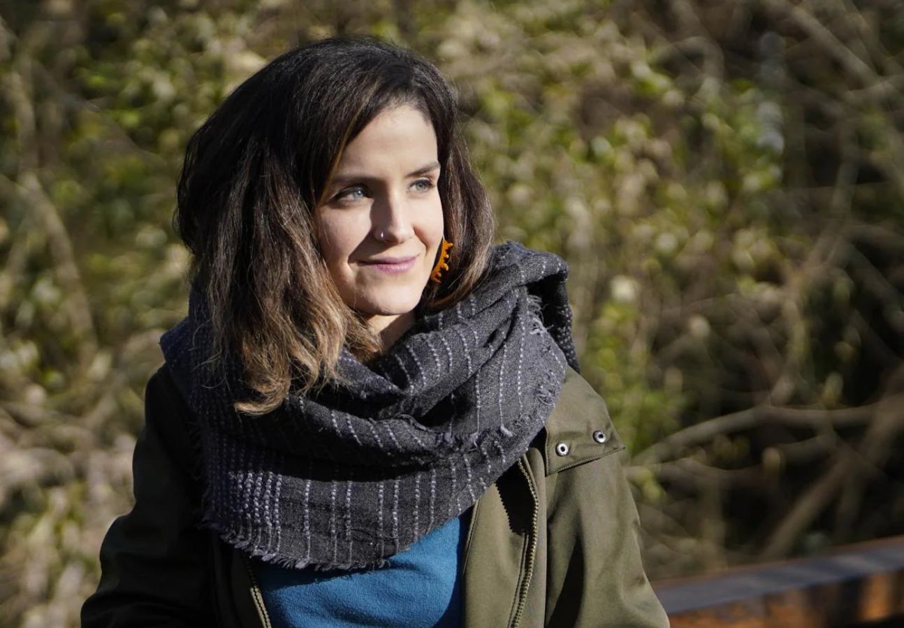 Alaia Martin, elkarrizketa aurretik.