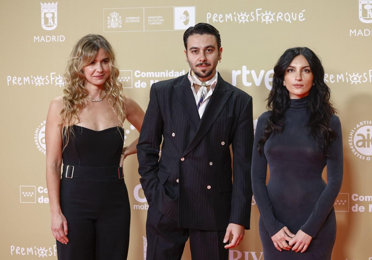 Yerai Cortés musikaria, Forqué sarietako 'photocall'-ean.