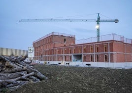 Imagen de las obras de la residencia.