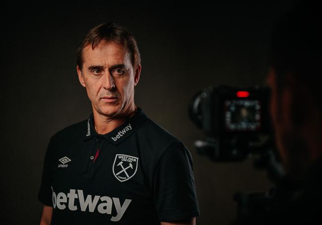 Julen Lopetegui es técnico del West Ham United desde mayo de este año.