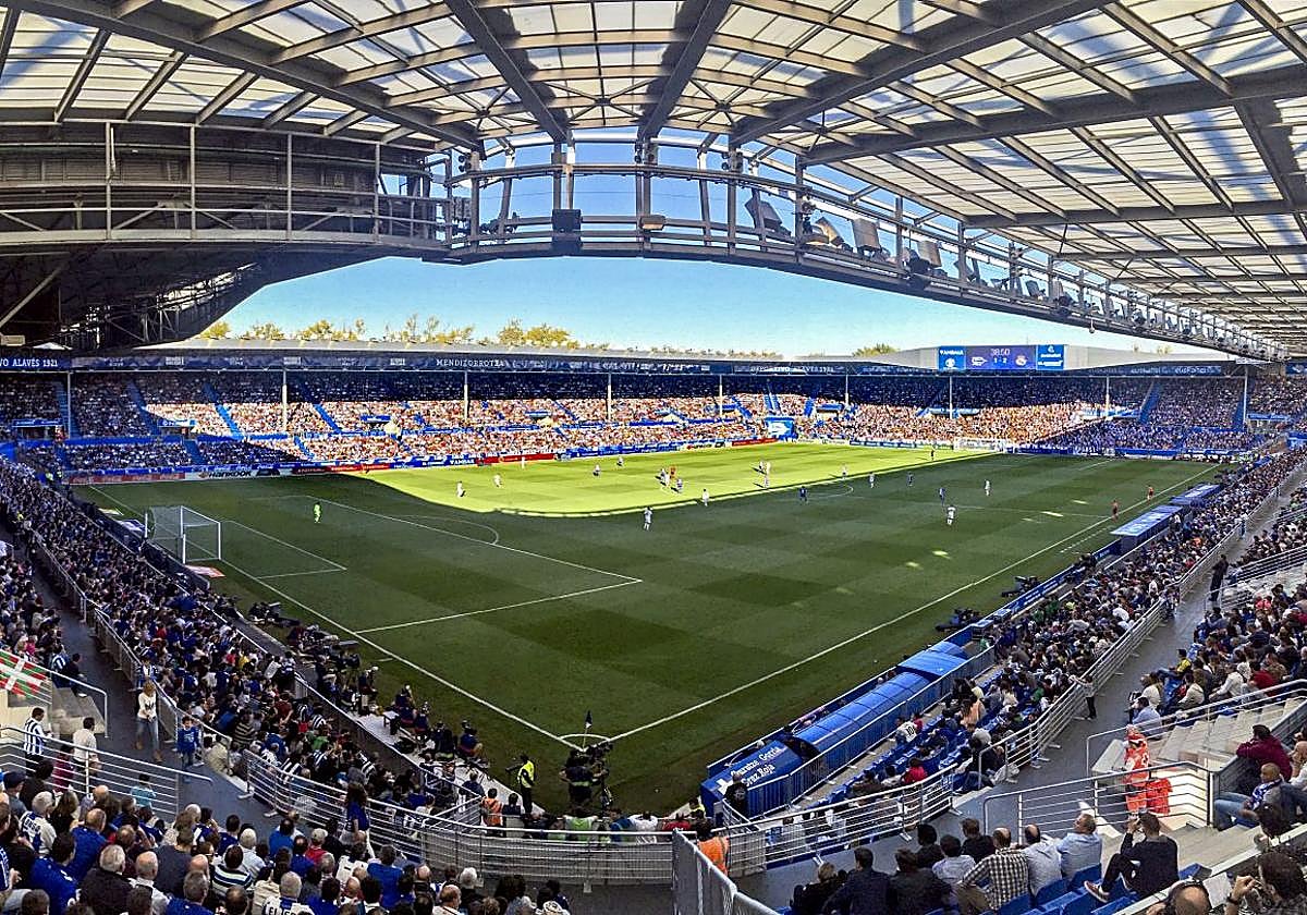 Vista panorámica de Mendizorroza.