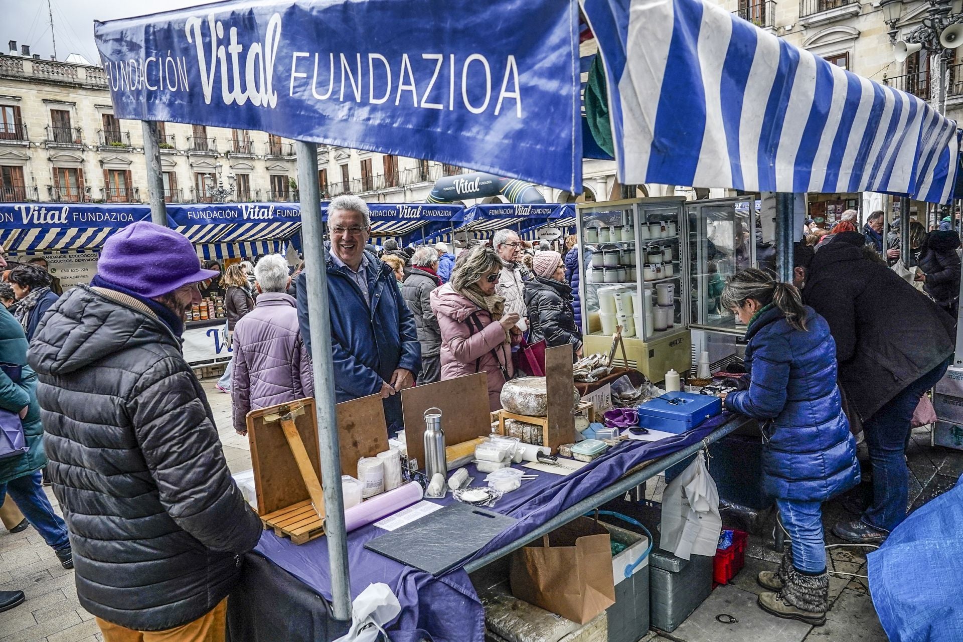 El Mercado de Navidad de Vitoria, en fotos