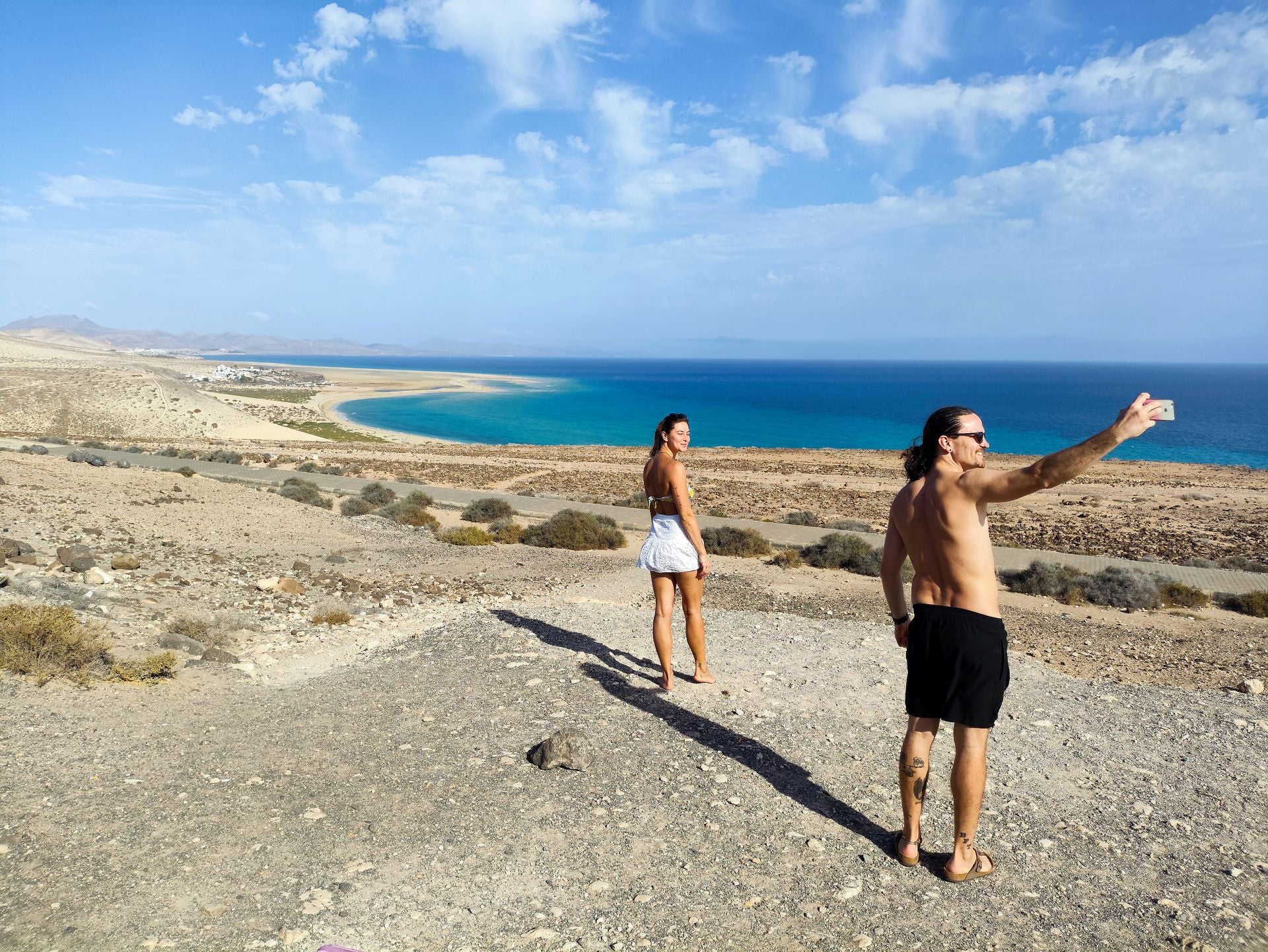La preciosa Playa de Sotavento.