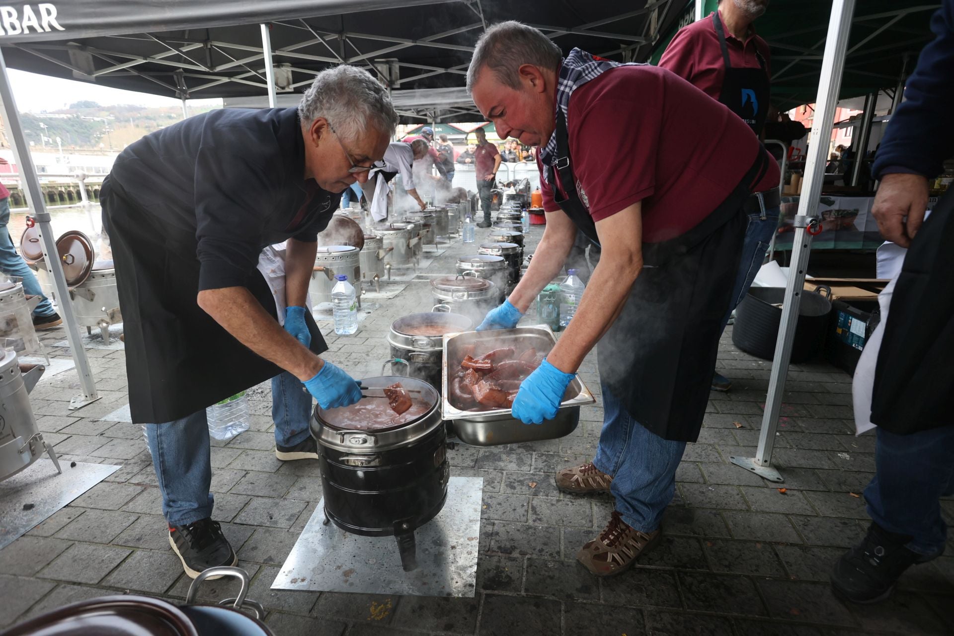 Las imágenes de la feria de Santo Tomás