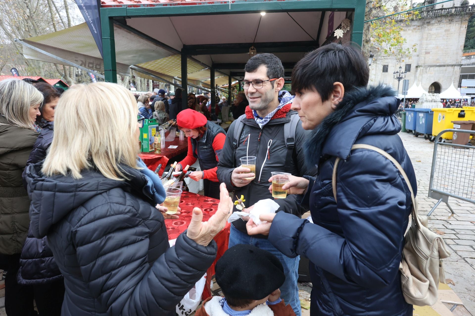 Las imágenes de la feria de Santo Tomás