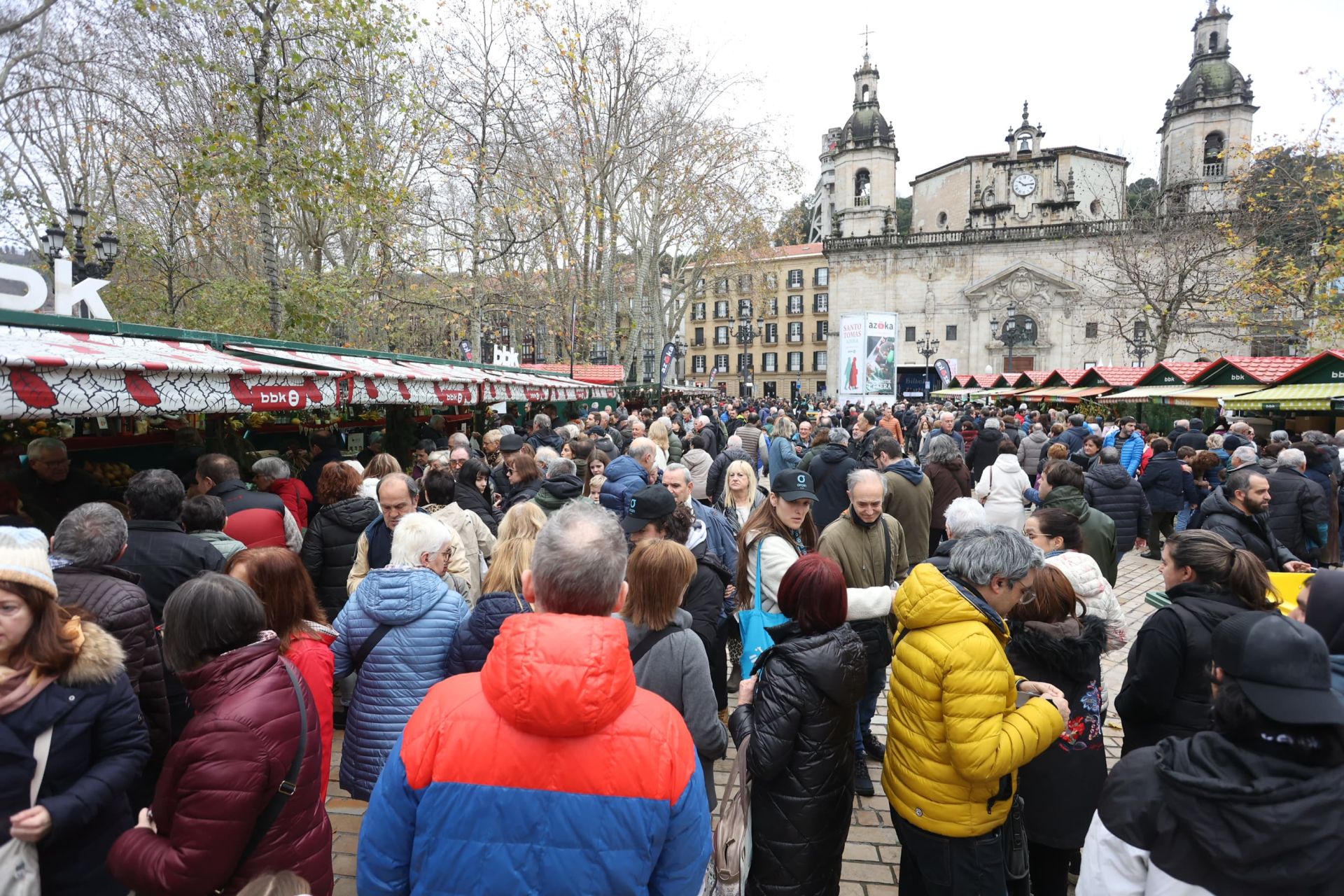 Las imágenes de la feria de Santo Tomás