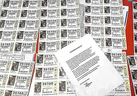 La Lotería que regaló un paciente al personal sanitario de San Eloy tiene premio