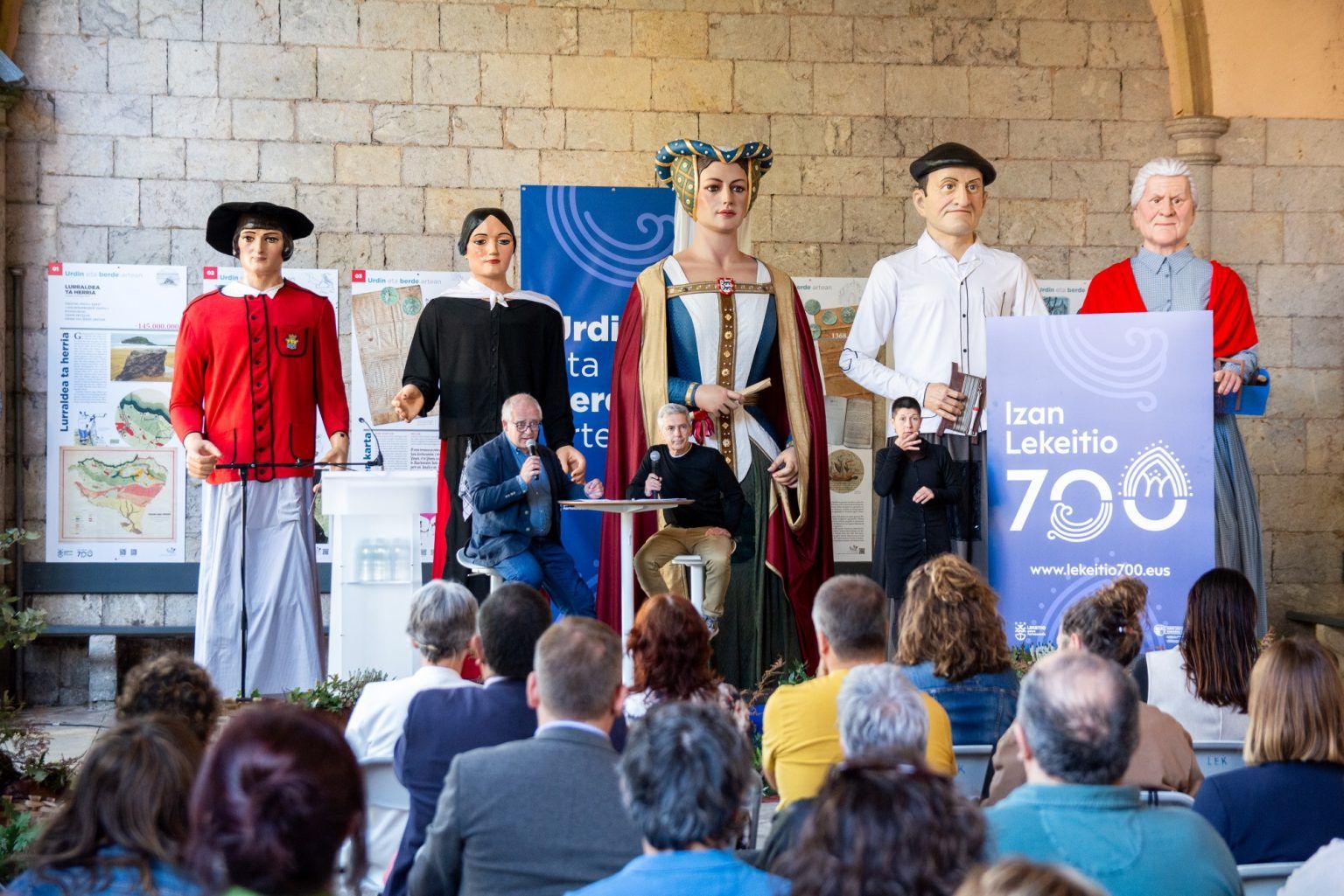 Lekeitio ha organizado numerosos actos para celebrar su 700 aniversario.