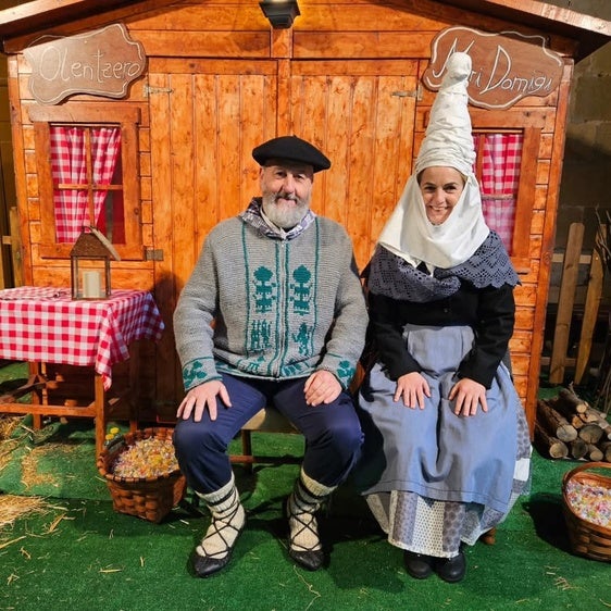 Olentzero y Mari Domingi ya tienen todo preparado para visitar a los pequeños de la costa.