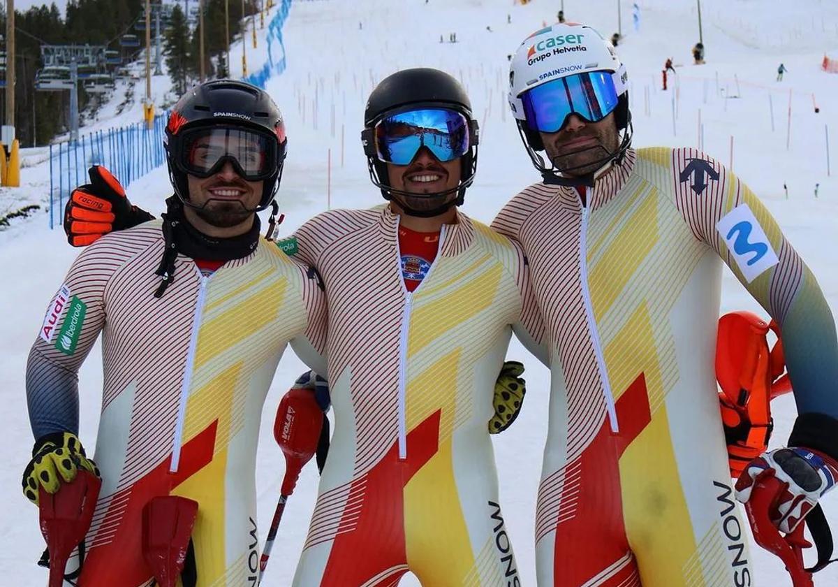 Los esquiadores vizcaínos Juan del Campo y Aingeru Garay se quedan a un suspiro de pasar a la segunda manga en Alta Badia