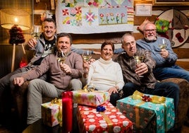 Imanol Vega, Óscar Arregui, Sor Aurora Herrera, Juan Carlos Palacios y Paco Granados.