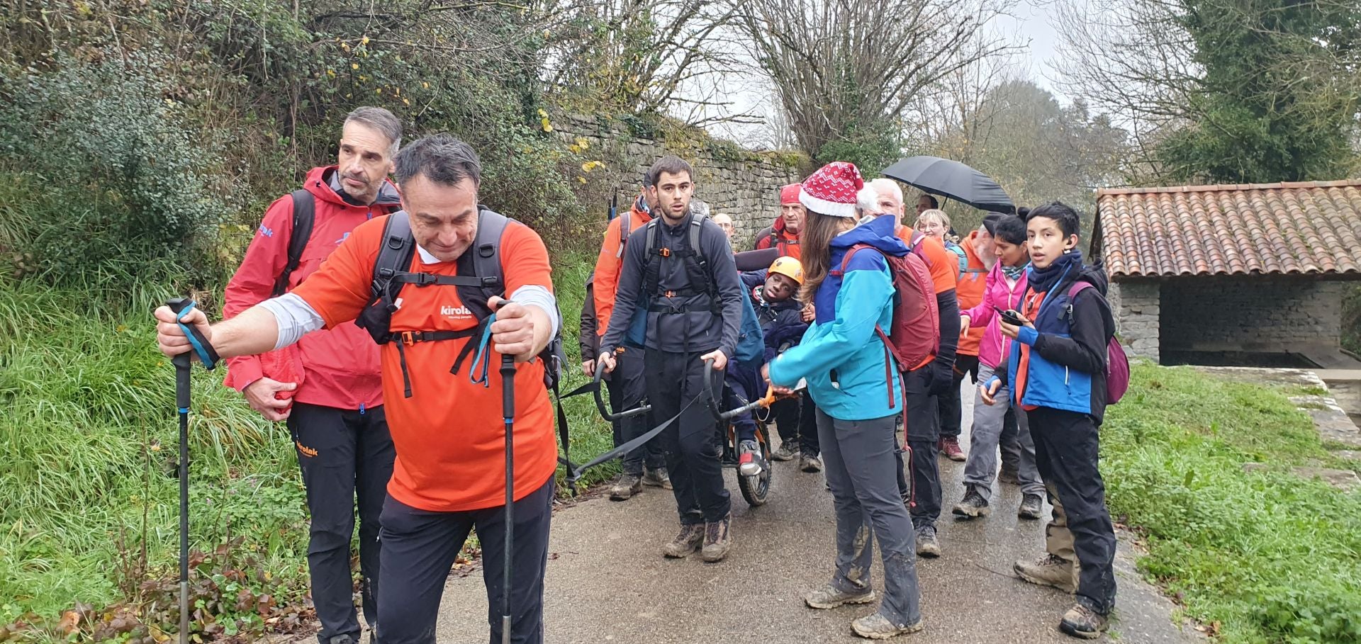 Amurrio sube al Babio para luchar contra el cáncer