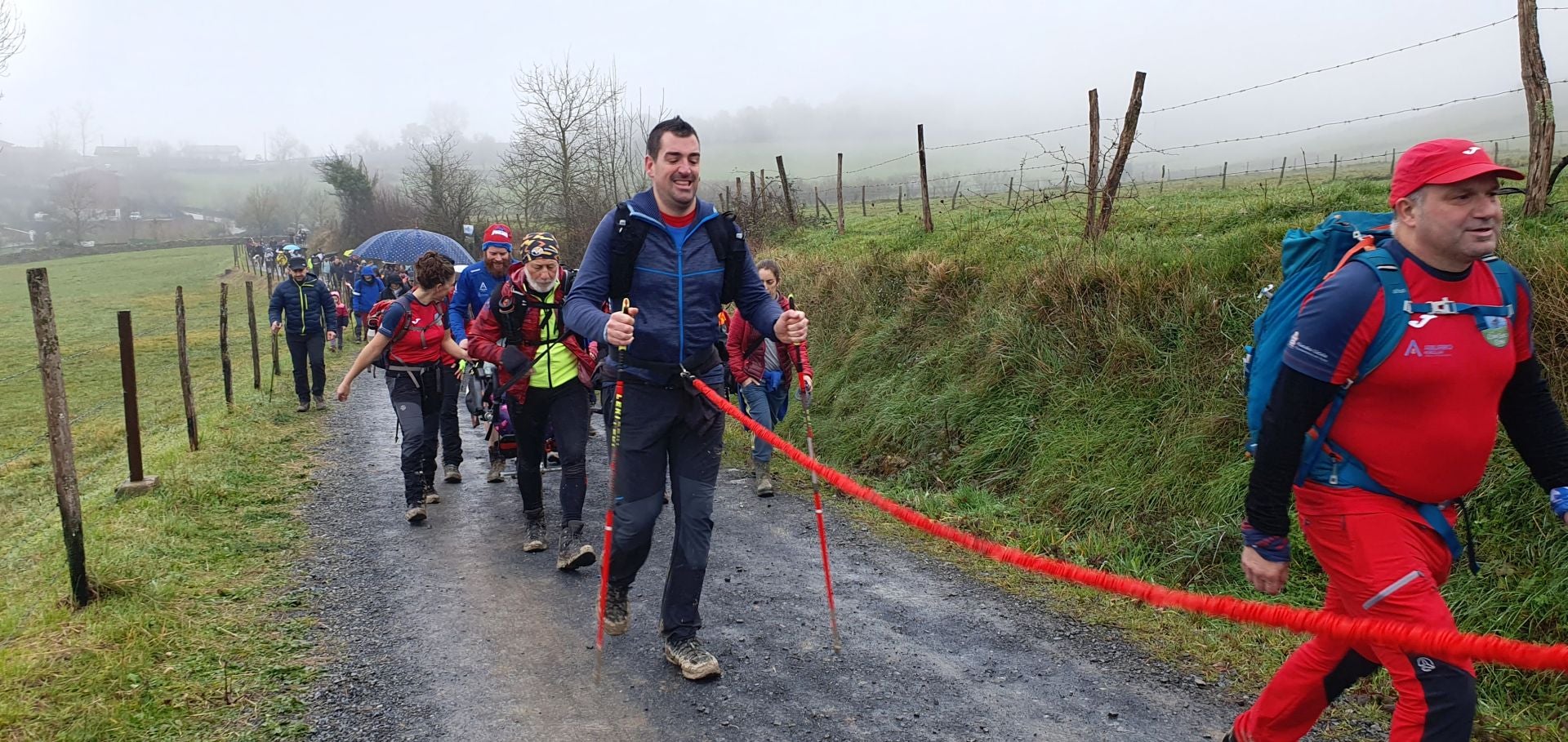 Amurrio sube al Babio para luchar contra el cáncer