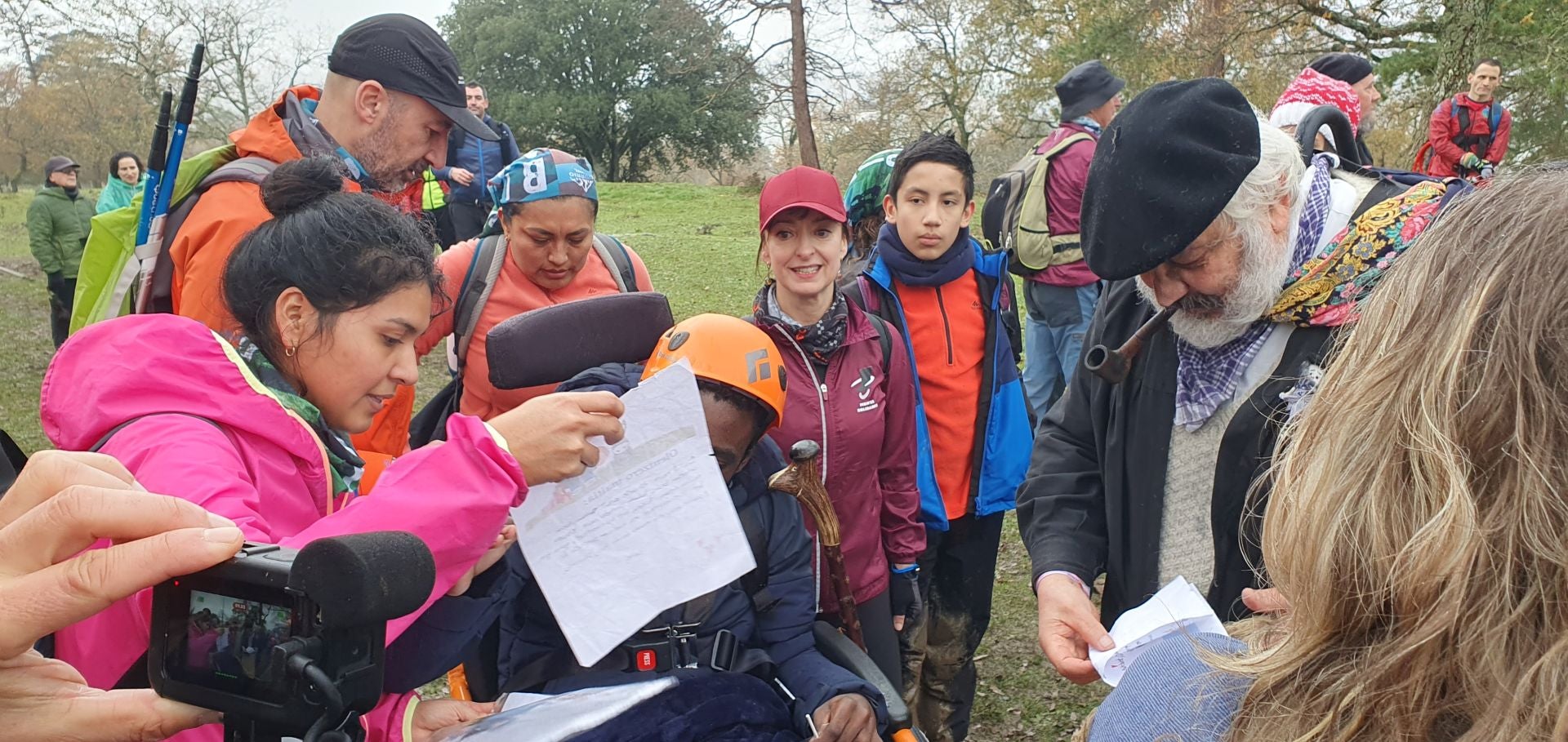 Amurrio sube al Babio para luchar contra el cáncer