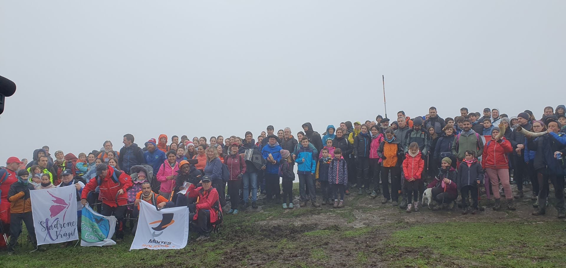 Amurrio sube al Babio para luchar contra el cáncer