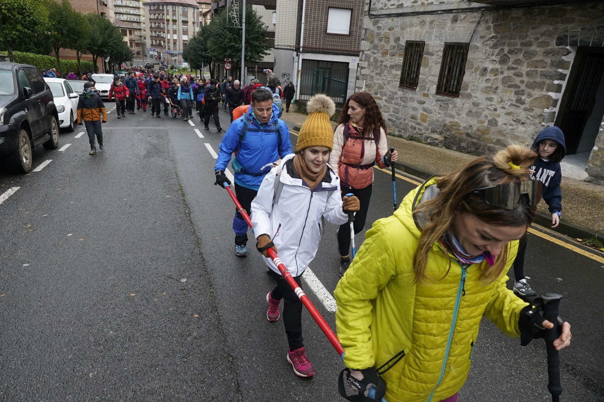 Amurrio sube al Babio para luchar contra el cáncer