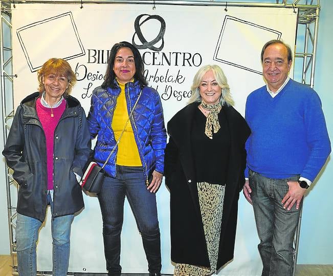 Marieli Oviedo, Vanessa Pérez, María Loizaga y Rafael Gardeazabal.