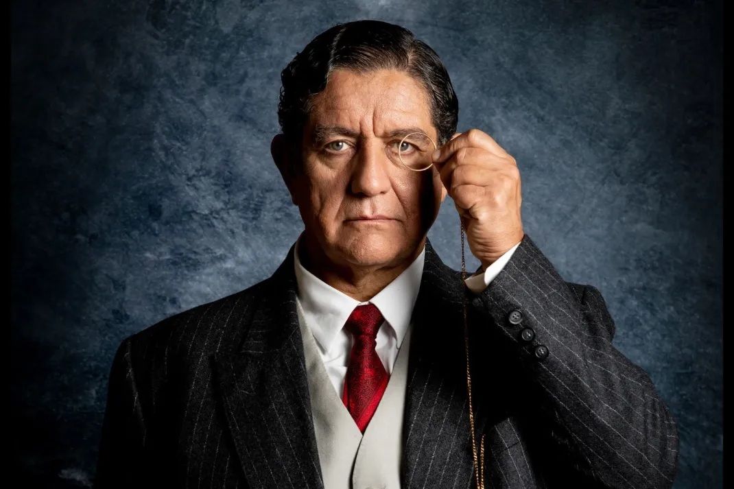 El actor Pedro Casablanc, en el espectáculo Don Ramón María del Valle-Inclán.