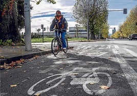 El nuevo bicicarril entre Vitoria y el parque de Miñano estará listo en verano