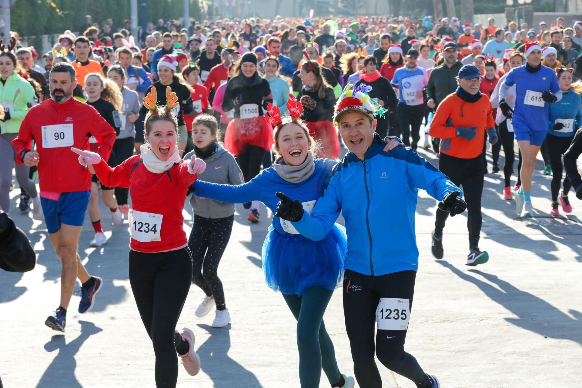 Las imágenes de la San Silvestre de Vitoria 2024