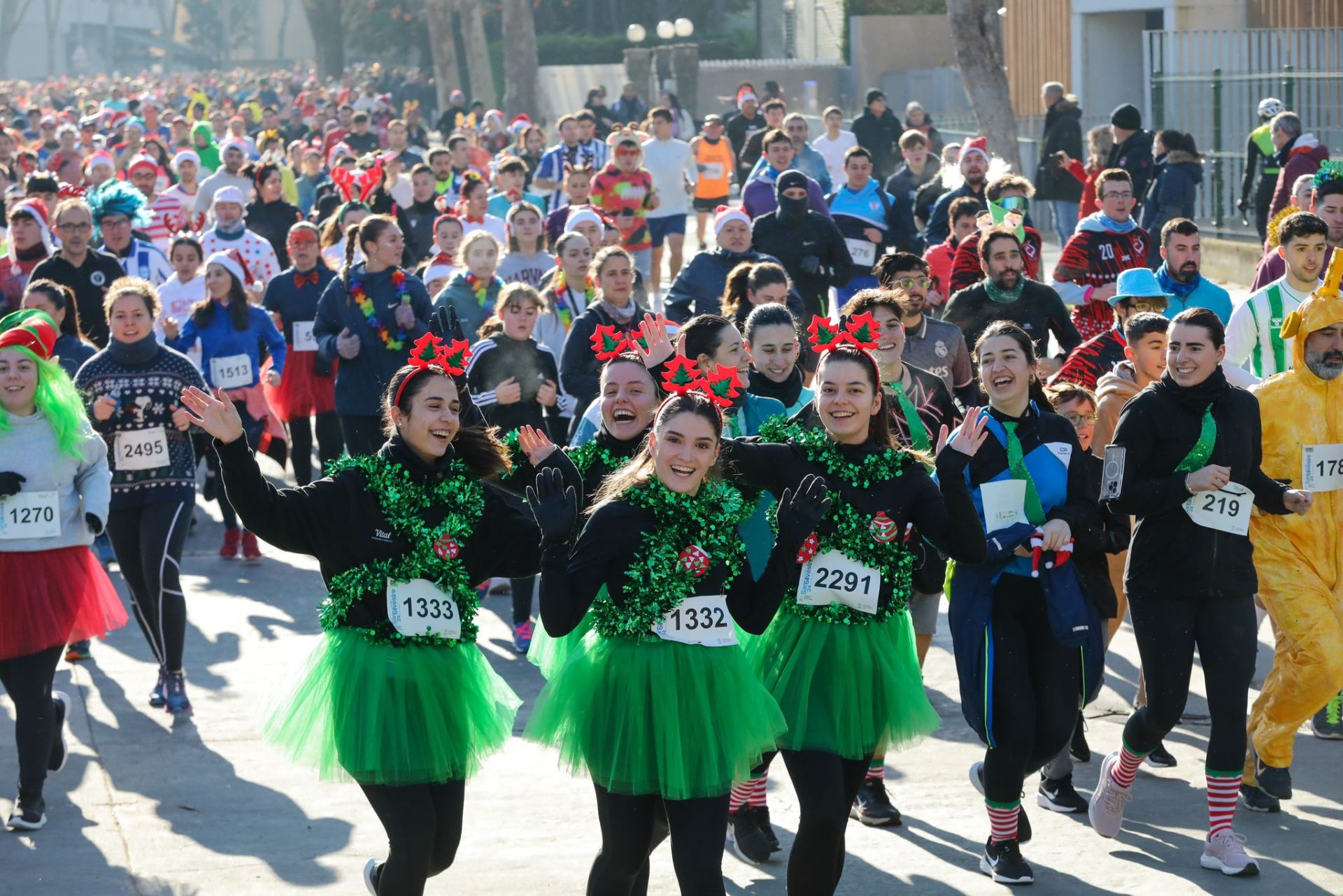 Las imágenes de la San Silvestre de Vitoria 2024