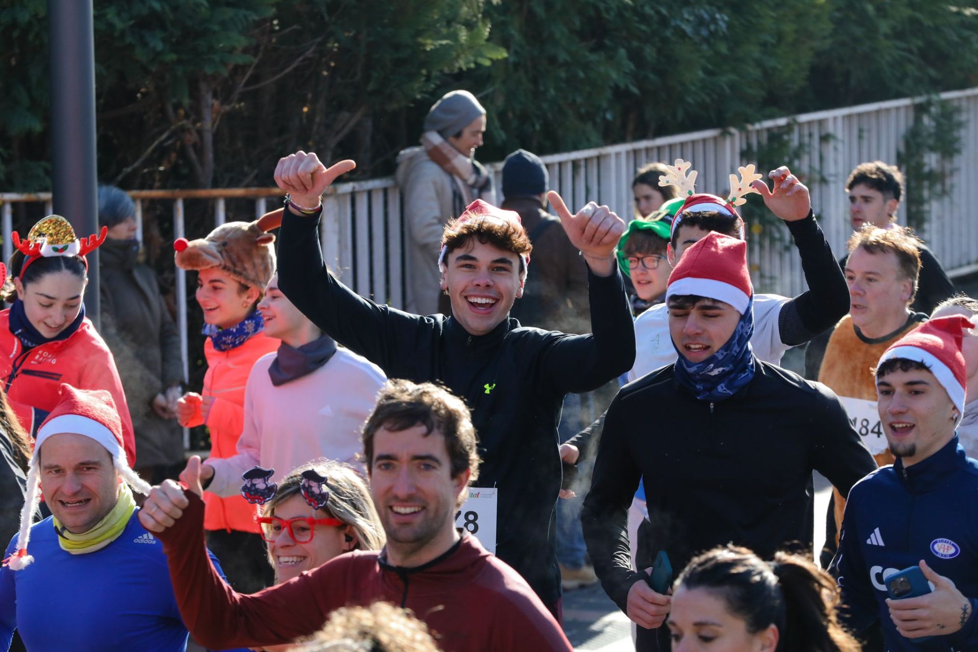 Las imágenes de la San Silvestre de Vitoria 2024