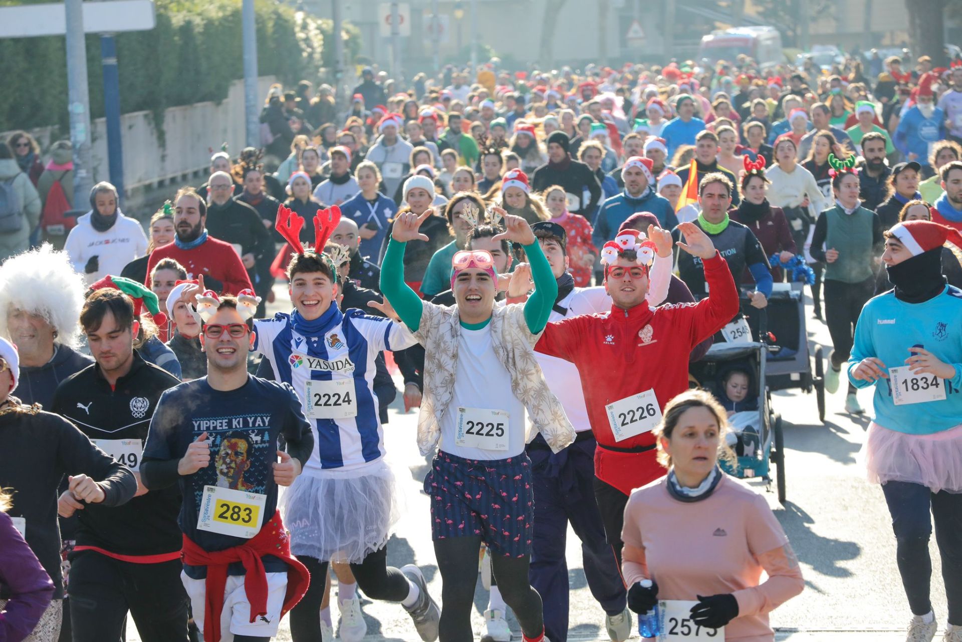 Las imágenes de la San Silvestre de Vitoria 2024