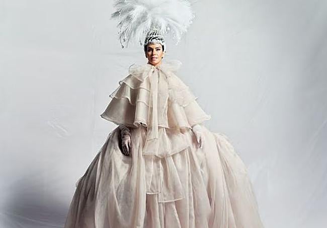 La capa, inspirada en La Meninas.