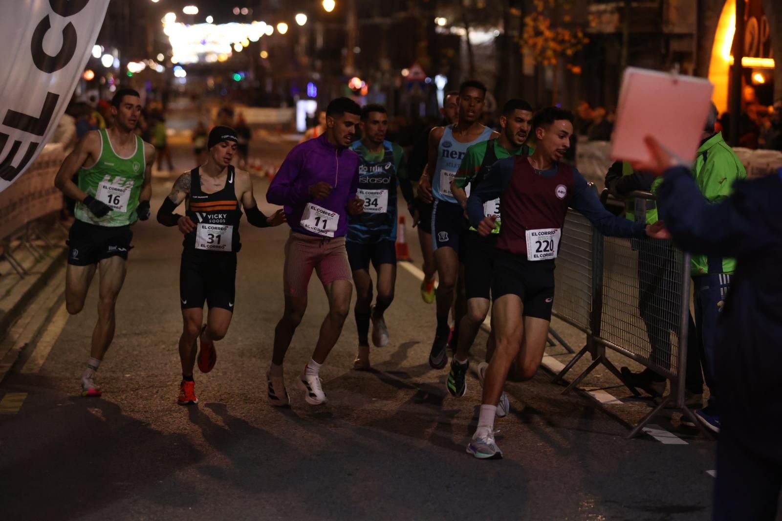 Las mejores imágenes de la San Silvestre de Galdakao