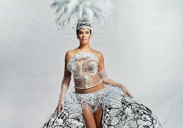 Así es el vestido de leche materna con el que ha impactado Cristina Pedroche