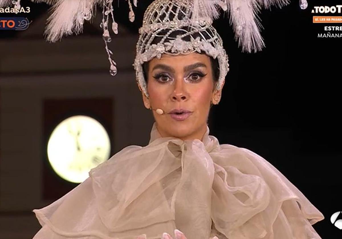 Las lágrimas de Cristina Pedroche en las Campanadas al pedir un mundo mejor para todo los niños, incluidos «los que están por venir»