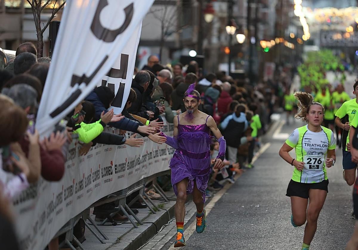 Las mejores imágenes de la San Silvestre de Galdakao