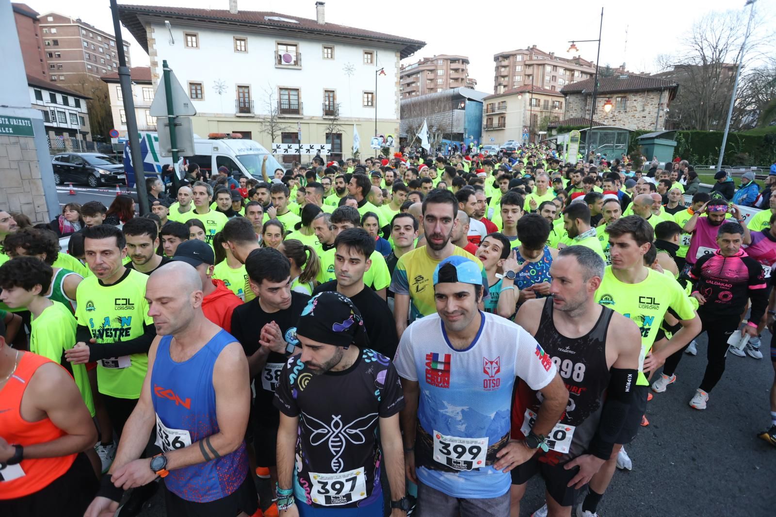 Las mejores imágenes de la San Silvestre de Galdakao