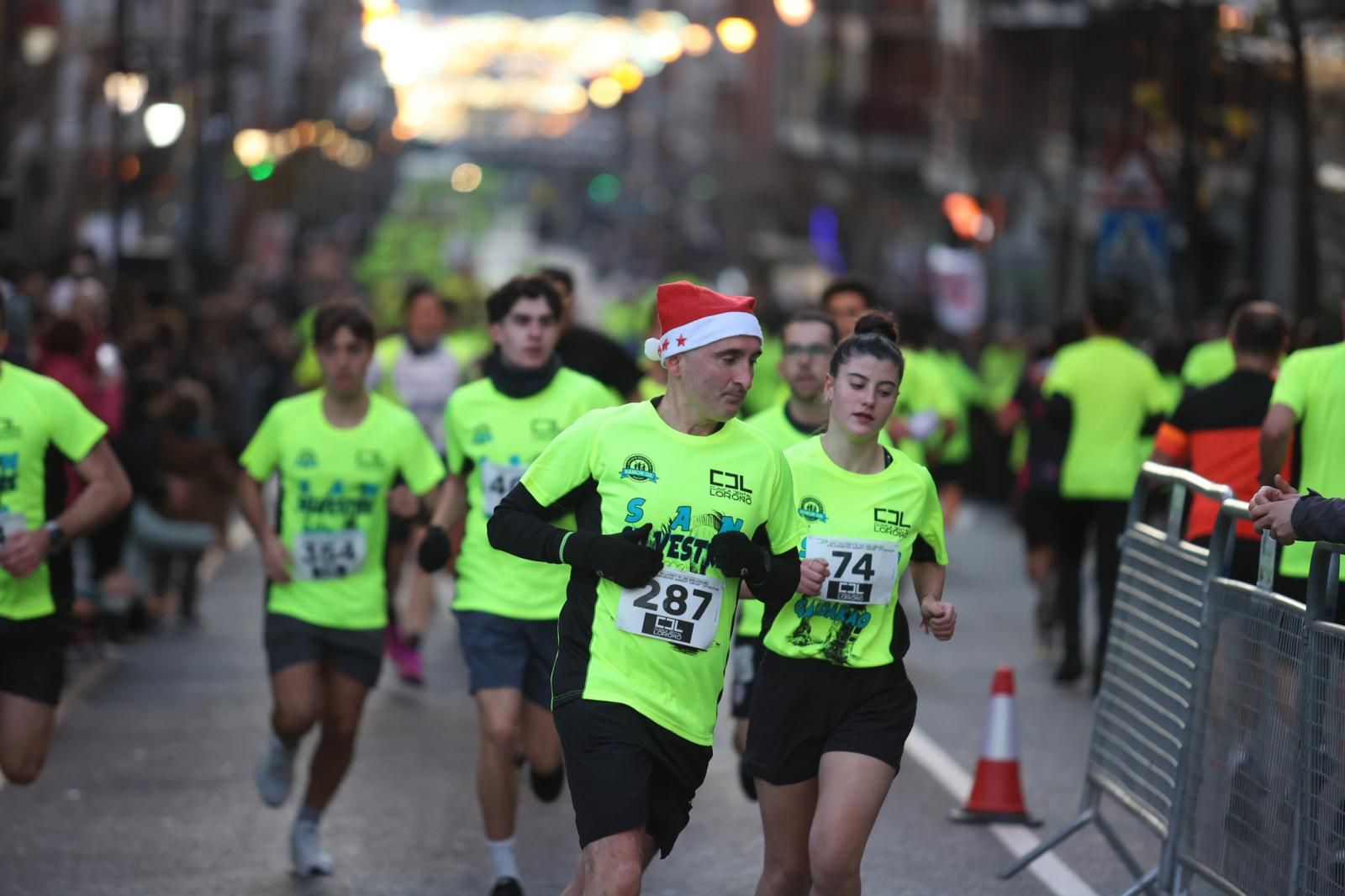 Las mejores imágenes de la San Silvestre de Galdakao