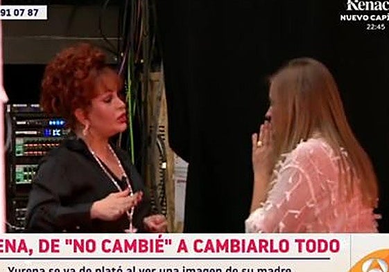 Espantada de Yurena tras recibir una encerrona en Antena 3: «Mi madre está muerta, un respeto»