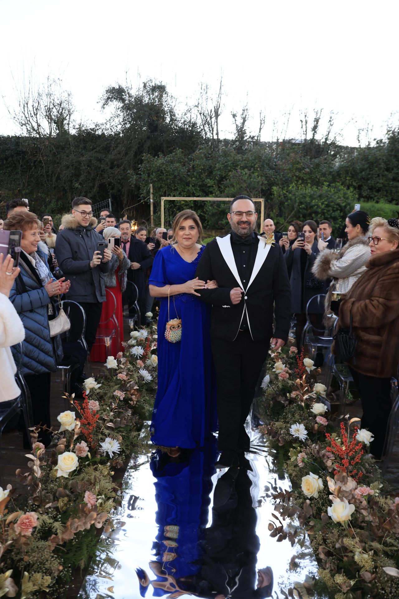En fotos: así ha sido la primera boda del año en Bizkaia