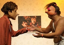 El actor representará esta obra de máscaras en el espacio de San Agustin Kultur Gunea, a cuyo escenario se subirá por primera vez.