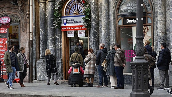 Los vizcaínos prueban suerte en el Niño con un desembolso de 23 euros por persona