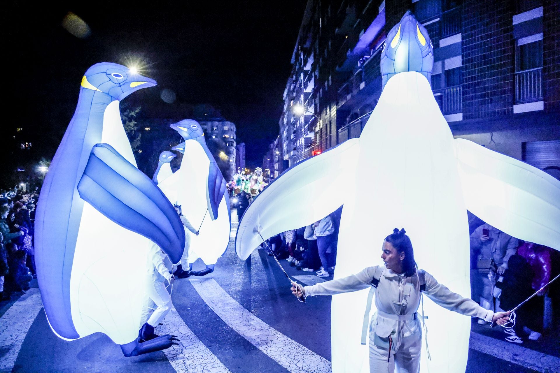 Las imágenes de la cabalgata de los Reyes Magos en Vitoria