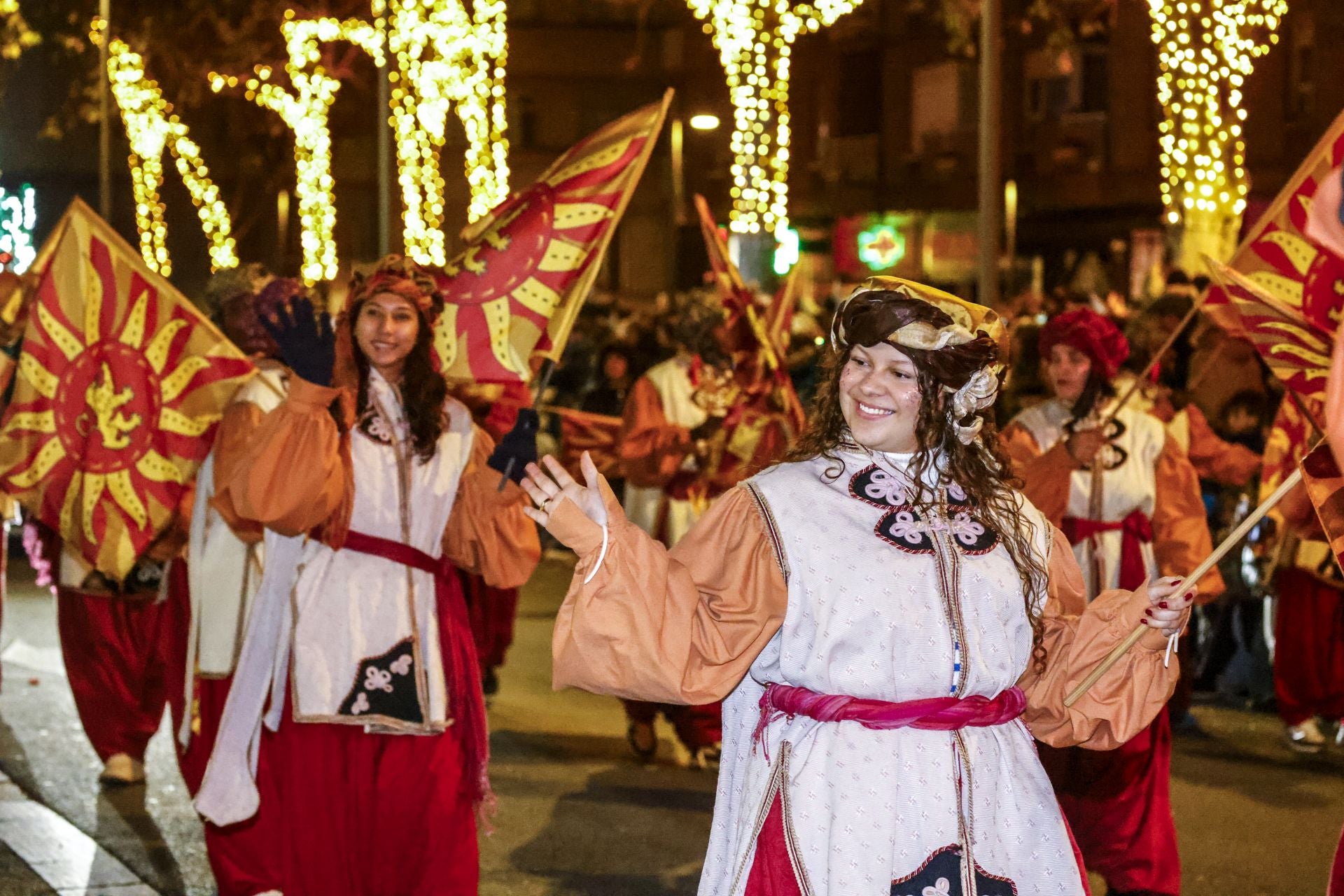 Las imágenes de la cabalgata de los Reyes Magos en Vitoria