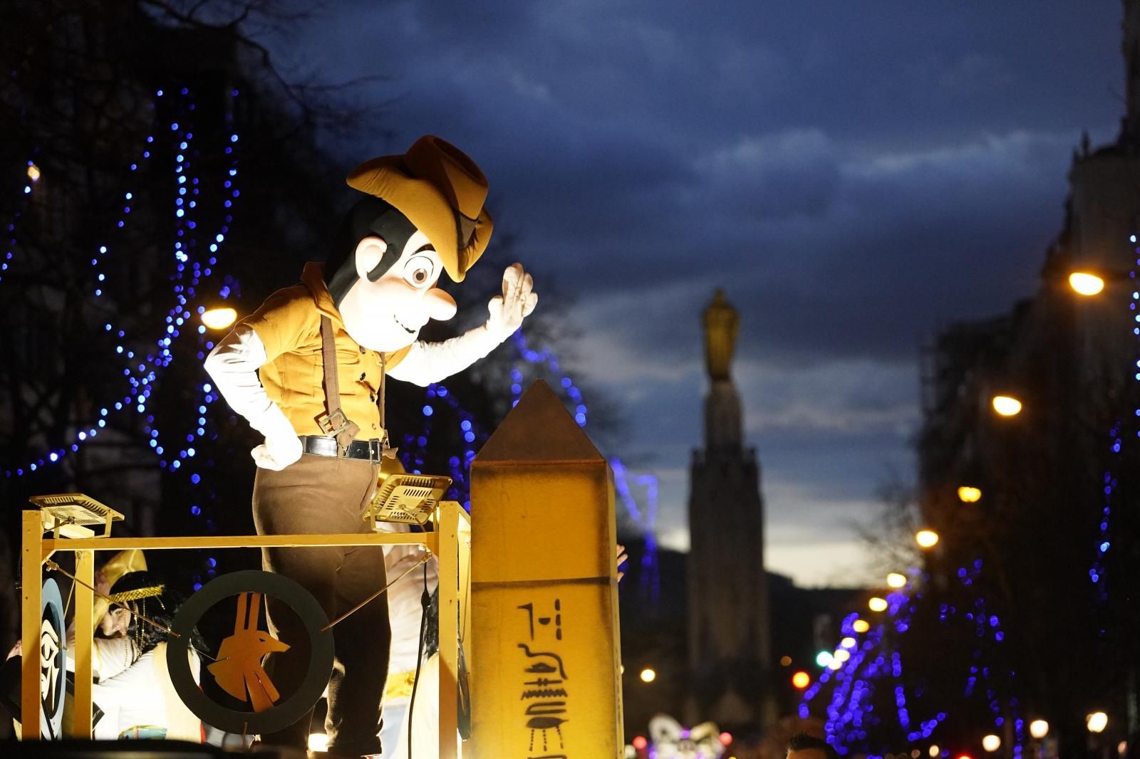 Las mejores imágenes de la Cabalgata de Reyes Magos en Bilbao